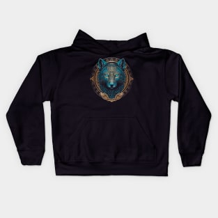 Wolf Wild Spirit Kids Hoodie